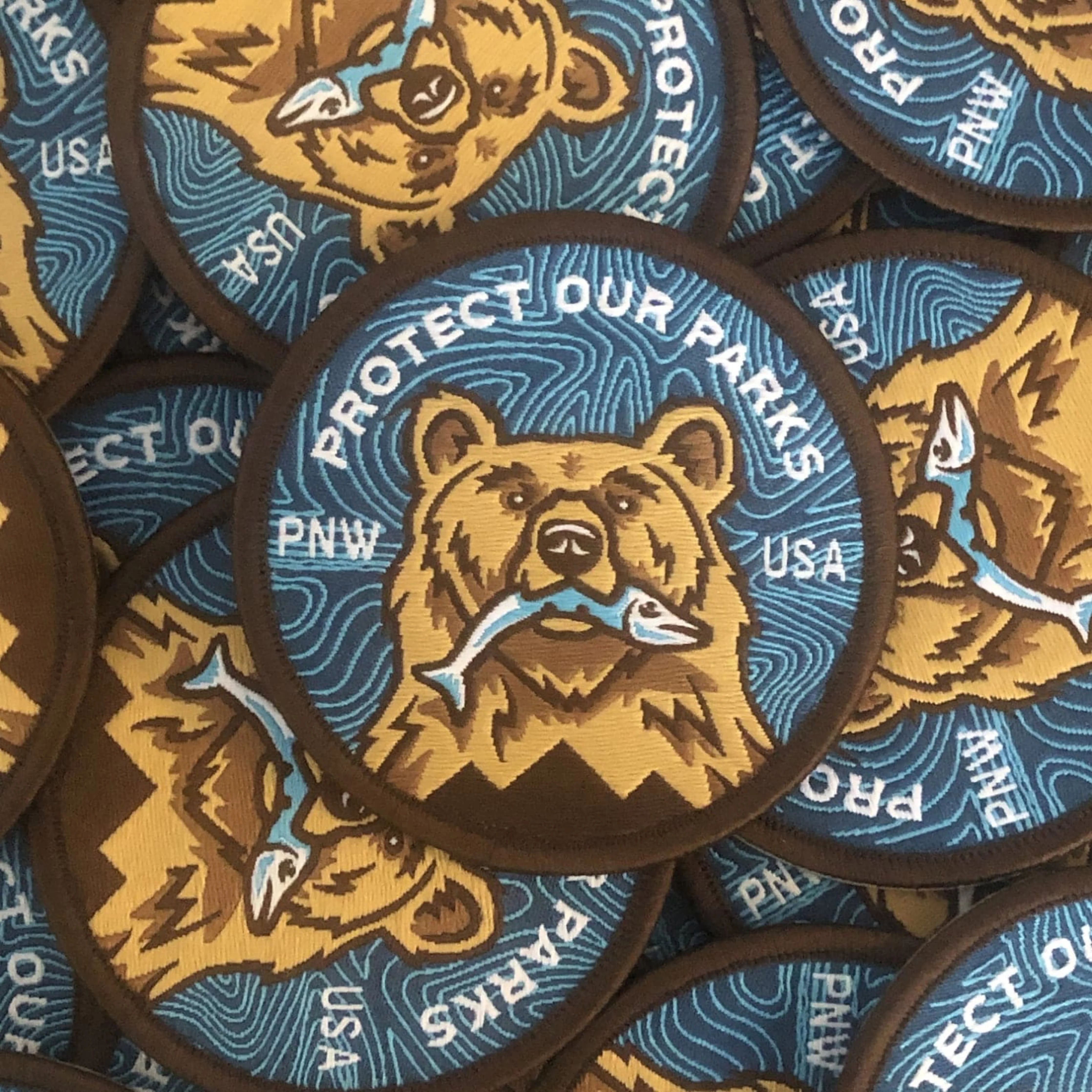 Protect Our Parks Bear Patch - Image 5