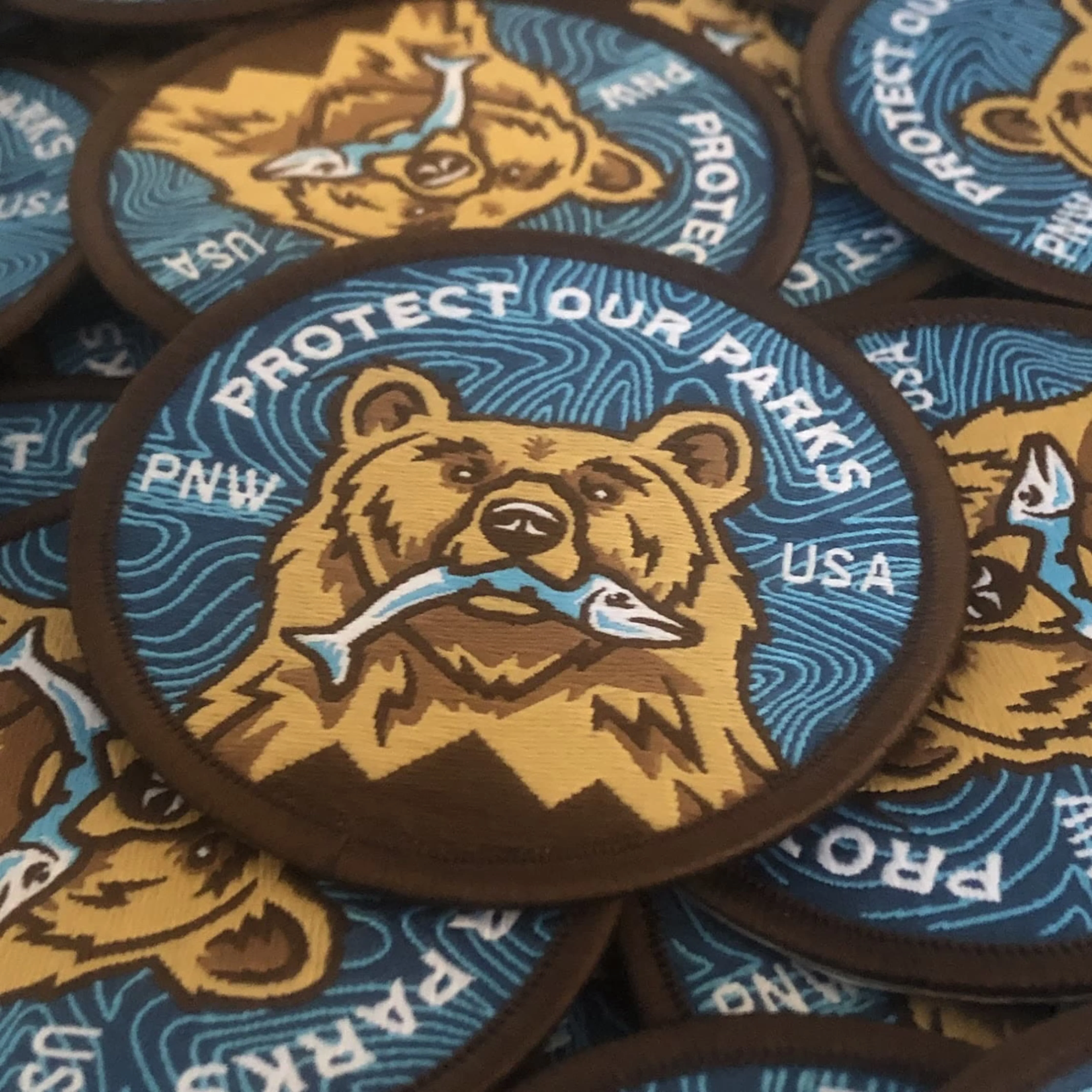 Protect Our Parks Bear Patch - Image 6