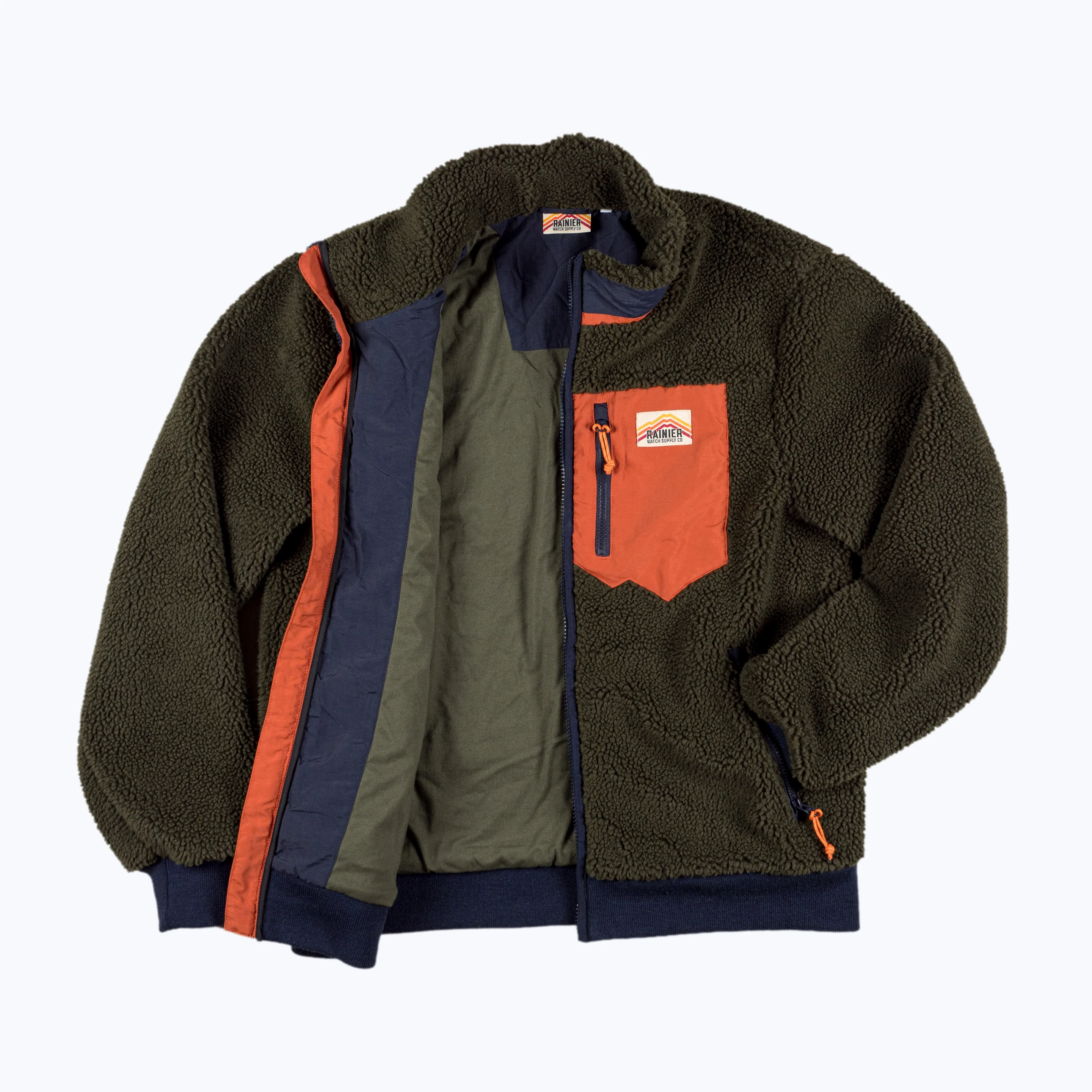Turbo SuperFleece Jacket - Forest Green (Lined Recycled Fleece) - Image 4