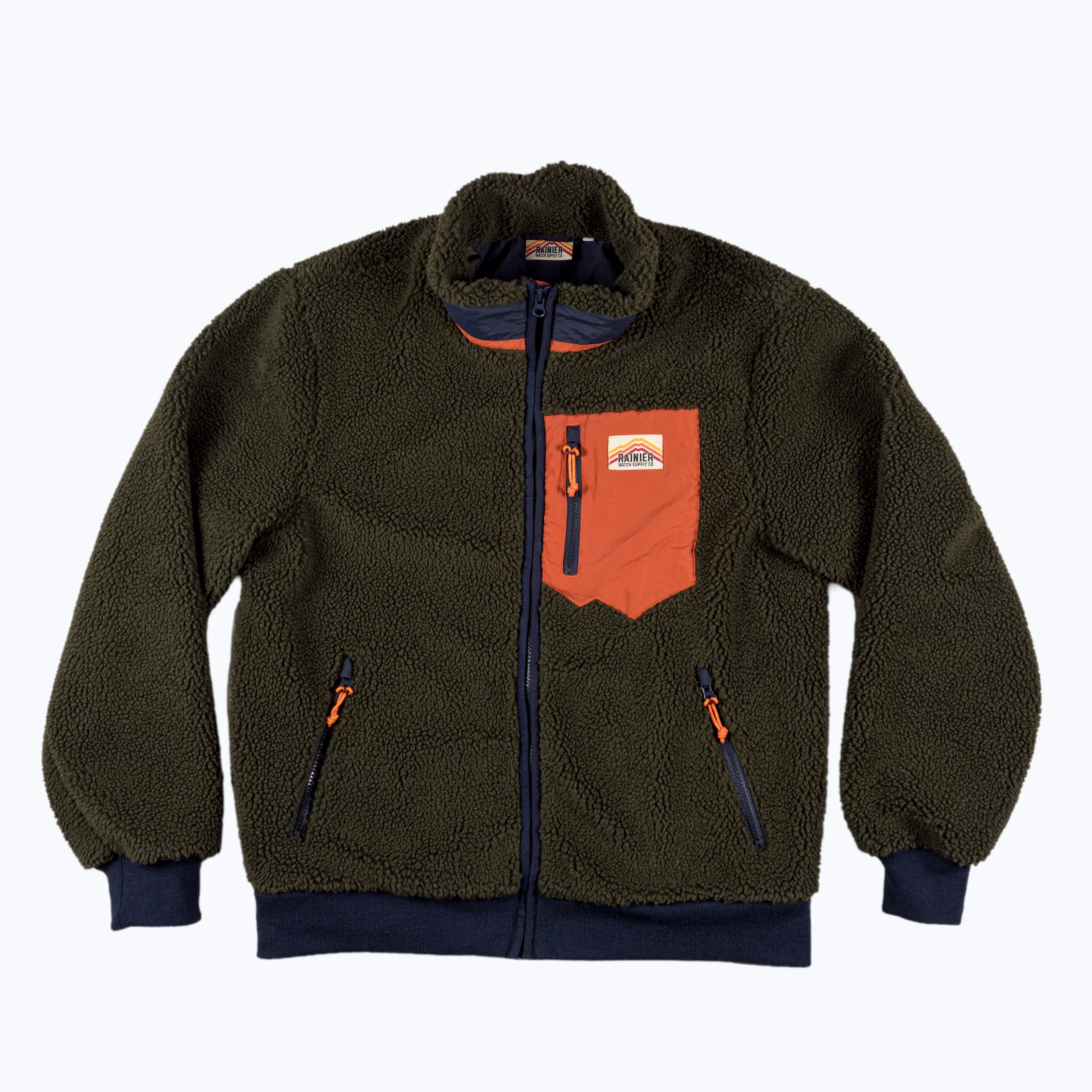 Turbo SuperFleece Jacket - Forest Green (Lined Recycled Fleece) - Image 5