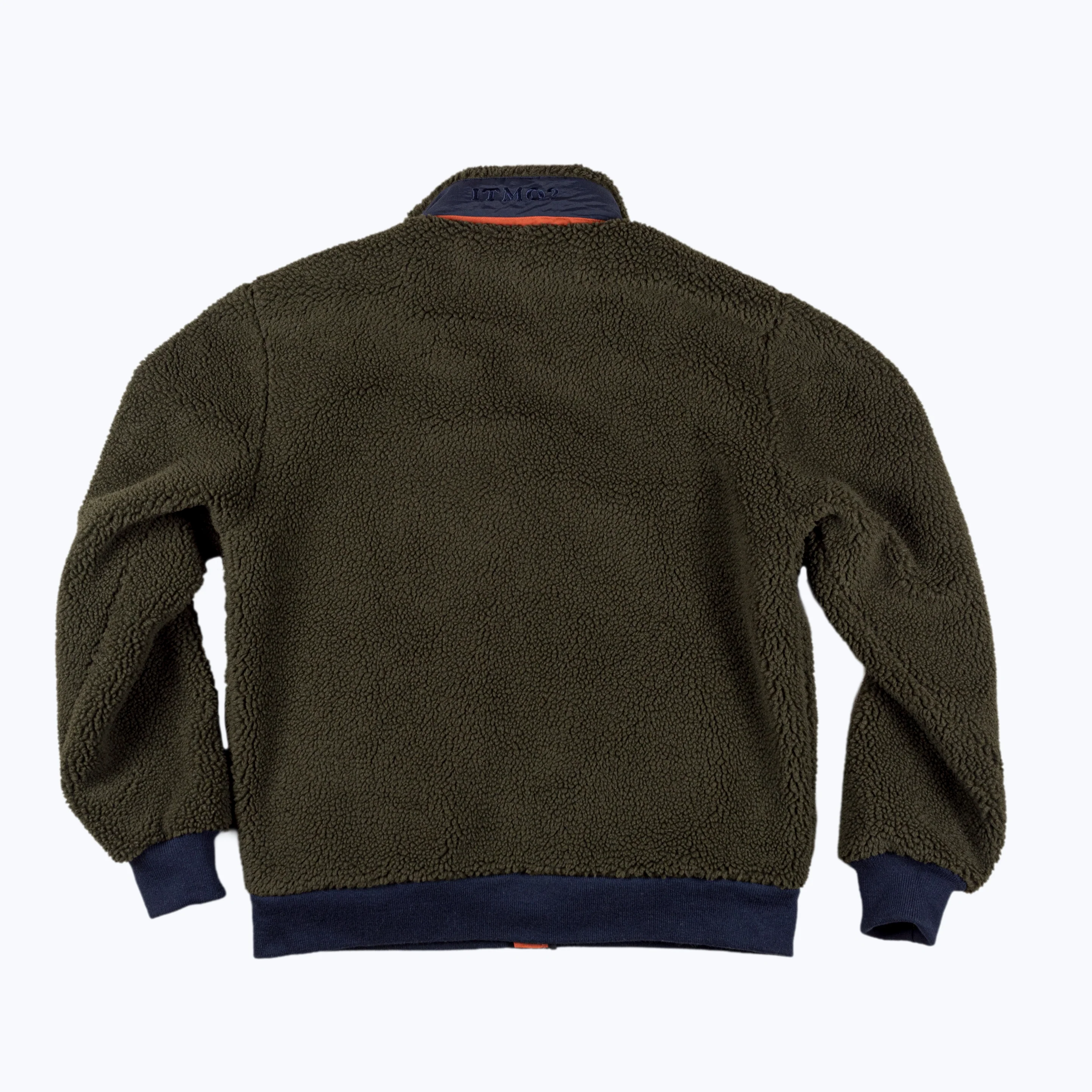 Turbo SuperFleece Jacket - Forest Green (Lined Recycled Fleece) - Image 7